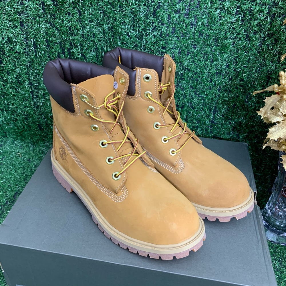 TIMBERLAND JUNIOR 6-INCH PREMIUM WATERPROOF BOOTS - Picture 4 of 4